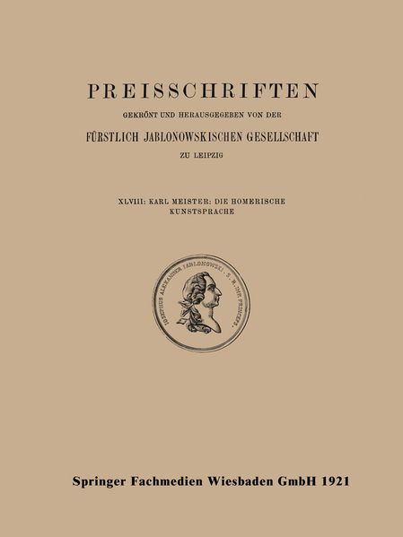 Die Homerische Kunstsprache