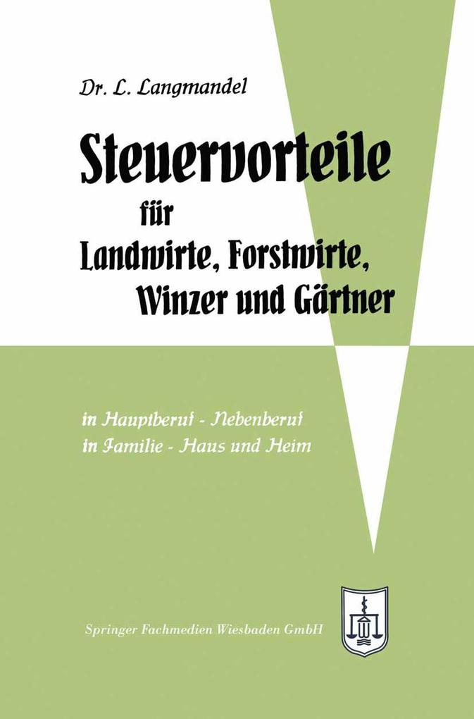 Steuervorteile für Landwirte Forstwirte Winzer und Gärtner