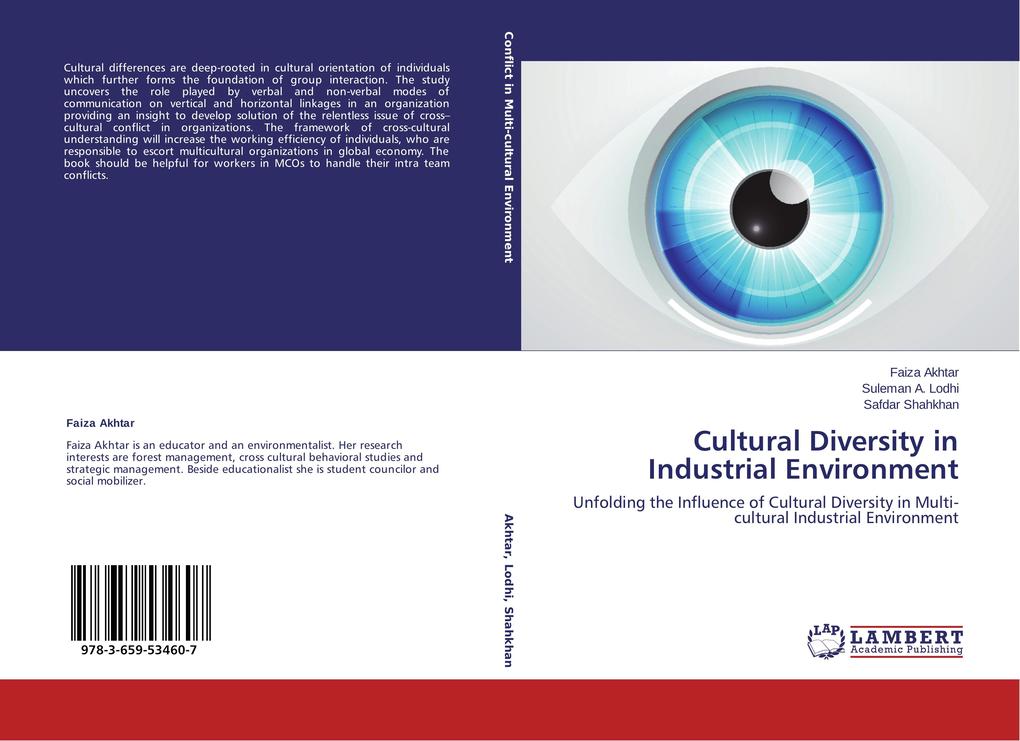 Cultural Diversity in Industrial Environment - Faiza Akhtar/ Suleman A. Lodhi/ Safdar Shahkhan