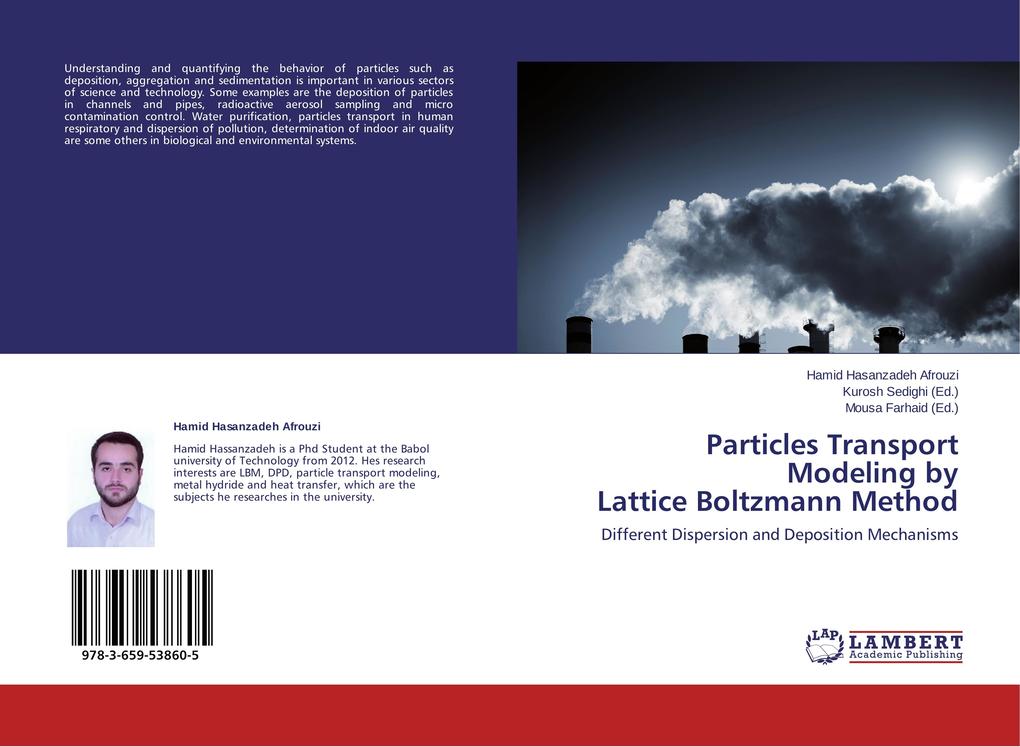 Particles Transport Modeling by Lattice Boltzmann Method