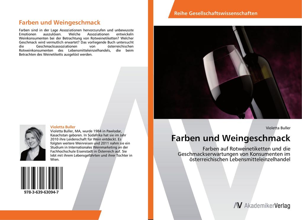 Farben und Weingeschmack