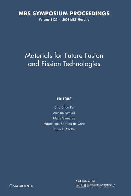 Materials for Future Fusion and Fission Technologies
