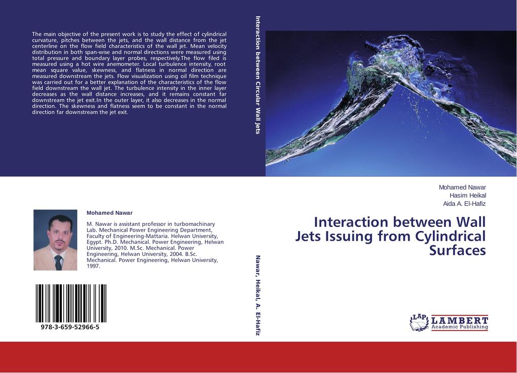 Interaction between Wall Jets Issuing from Cylindrical Surfaces