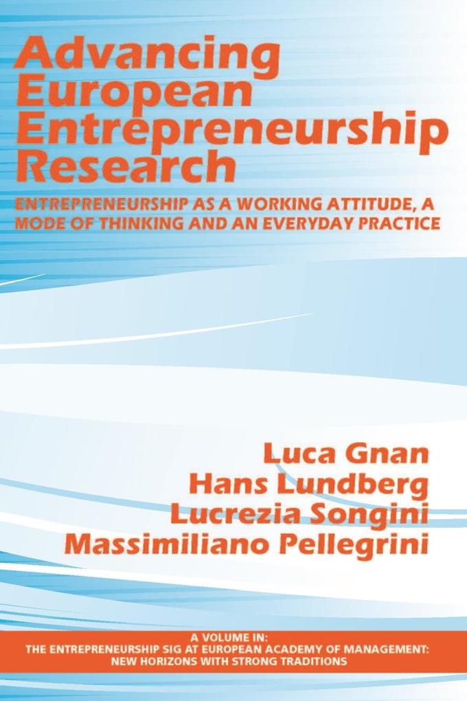 Advancing European Entrepreneurship Research