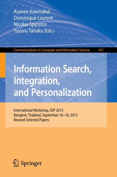 Information Search Integration and Personalization