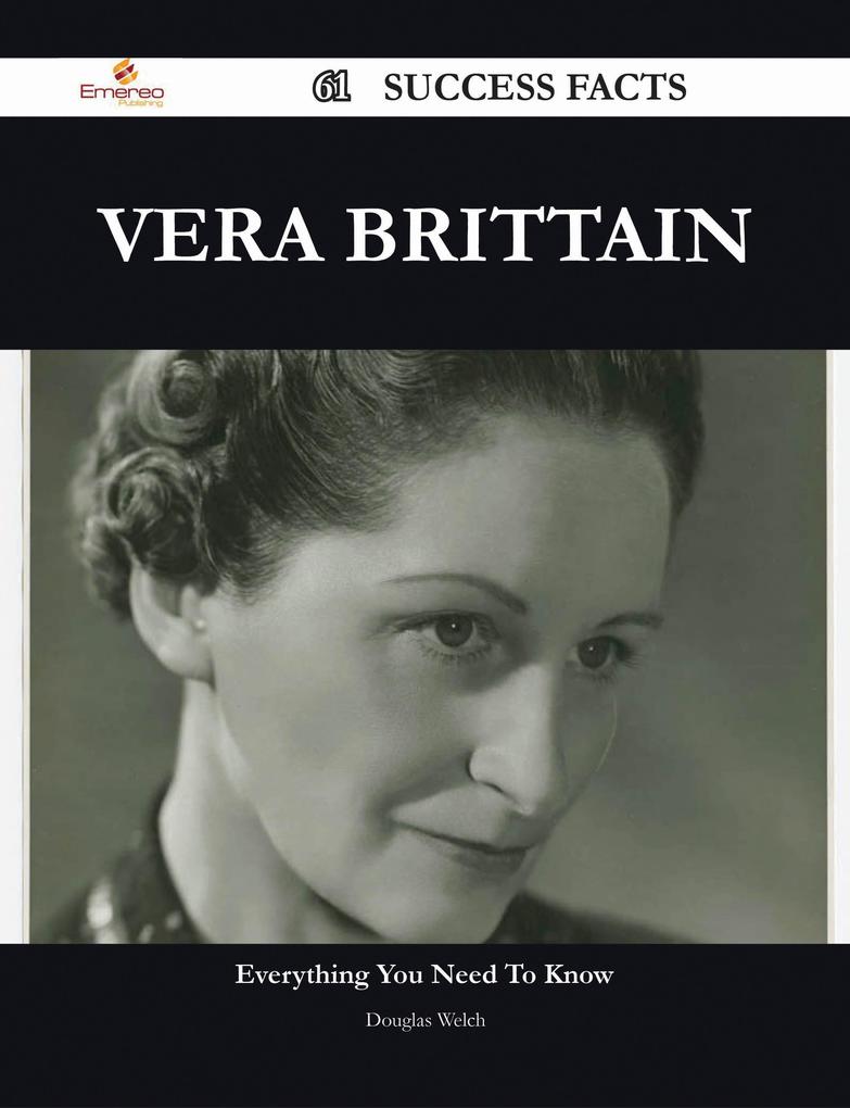 Vera Brittain 61 Success Facts - Everything you need to know about Vera Brittain
