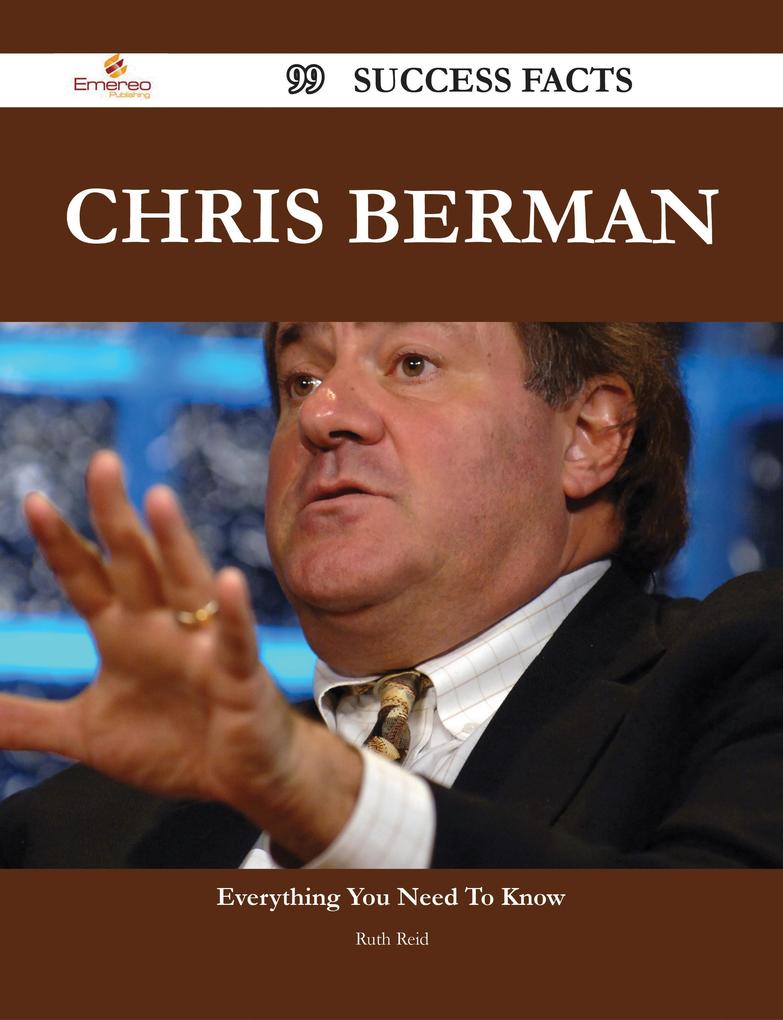 Chris Berman 99 Success Facts - Everything you need to know about Chris Berman