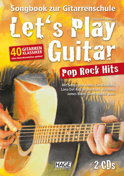 Let‘s Play Guitar Pop Rock Hits + 2 CDs