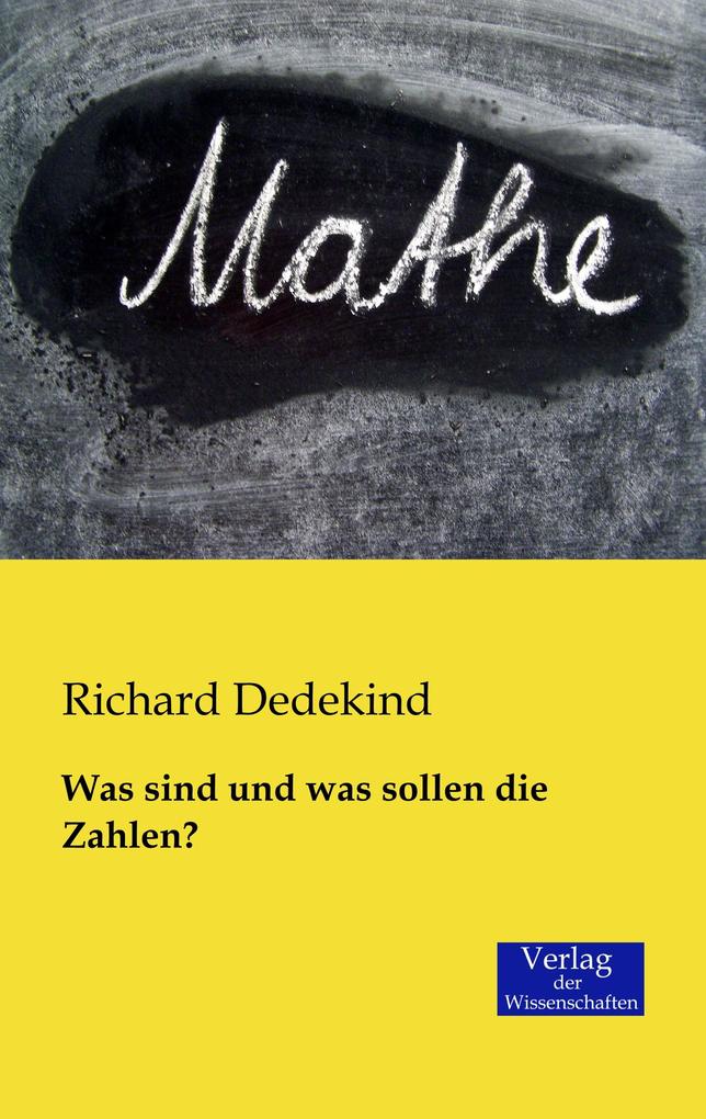 Was sind und was sollen die Zahlen?