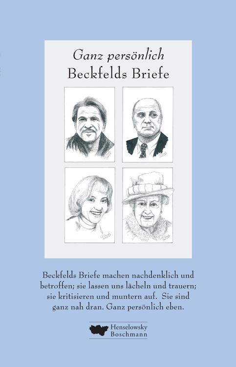 Ganz Personlich Beckfelds Briefe Band 1 Buch Gebunden Hermann Beckfeld