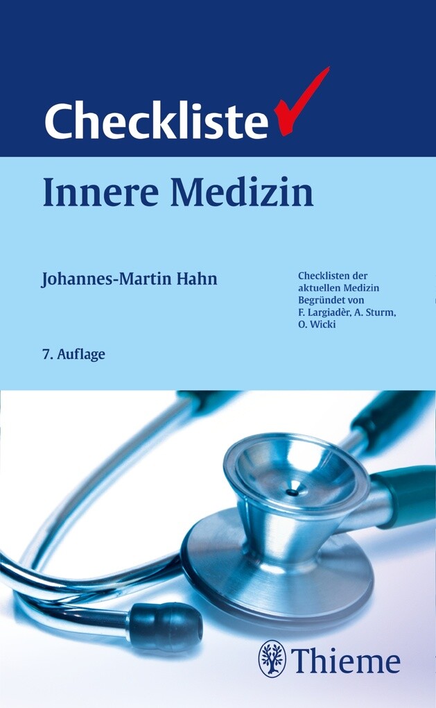 Checkliste Innere Medizin als eBook Download von Johannes-Martin Hahn - Johannes-Martin Hahn