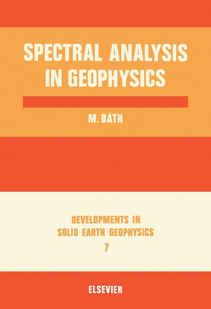 Spectral Analysis in Geophysics