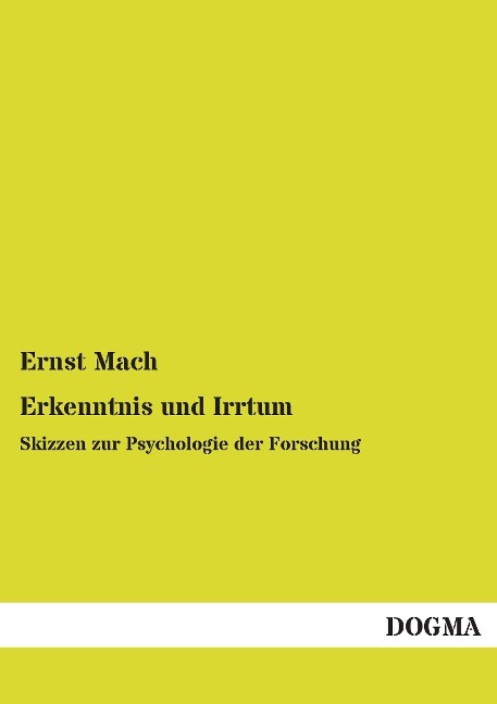 Erkenntnis und Irrtum - Ernst Mach
