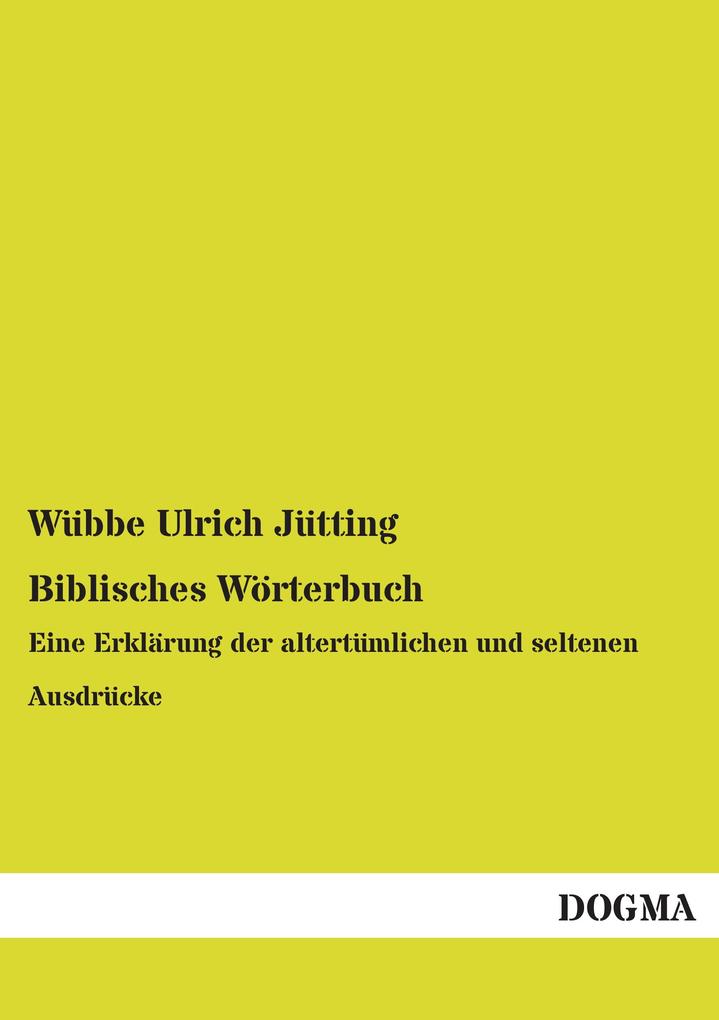Biblisches Wörterbuch