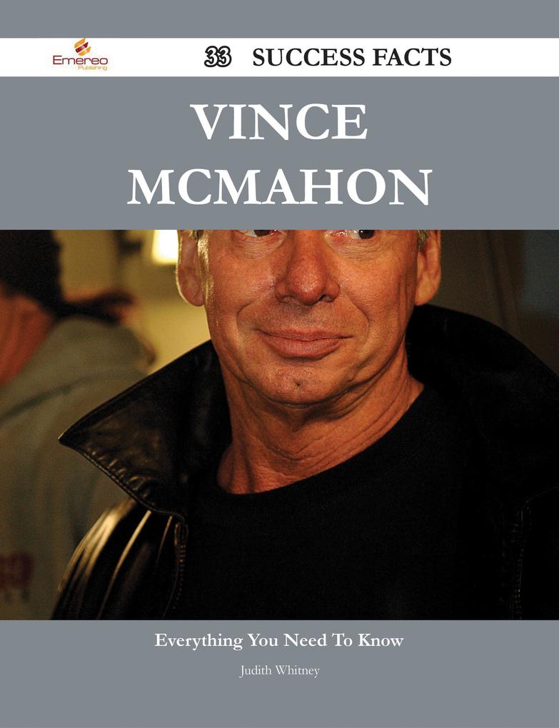 Vince McMahon 33 Success Facts - Everything you need to know about Vince McMahon