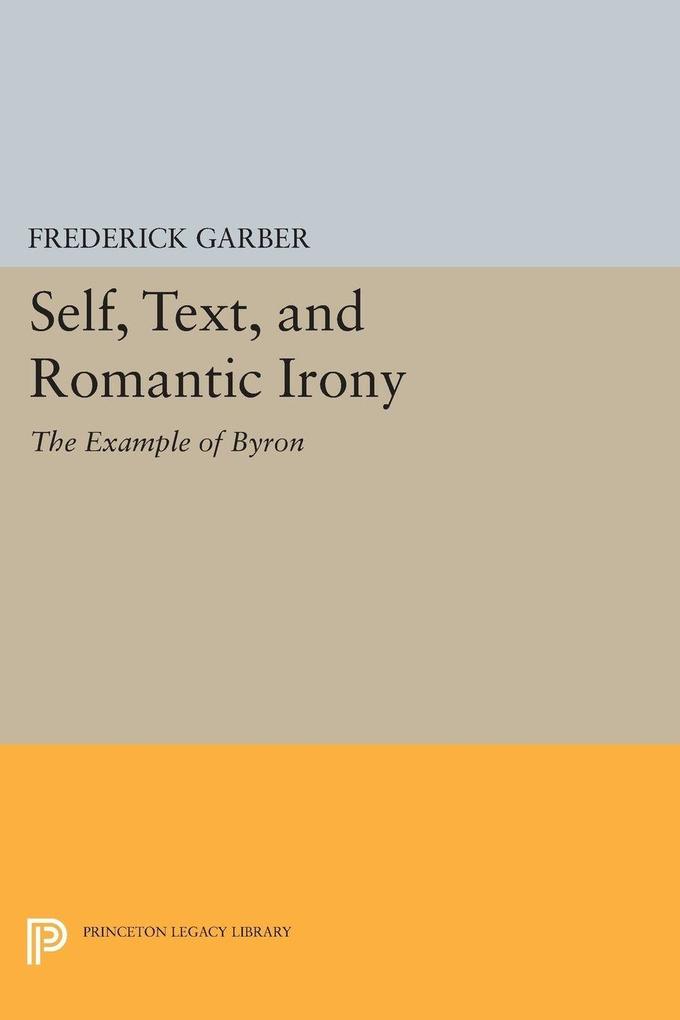 Self Text and Romantic Irony