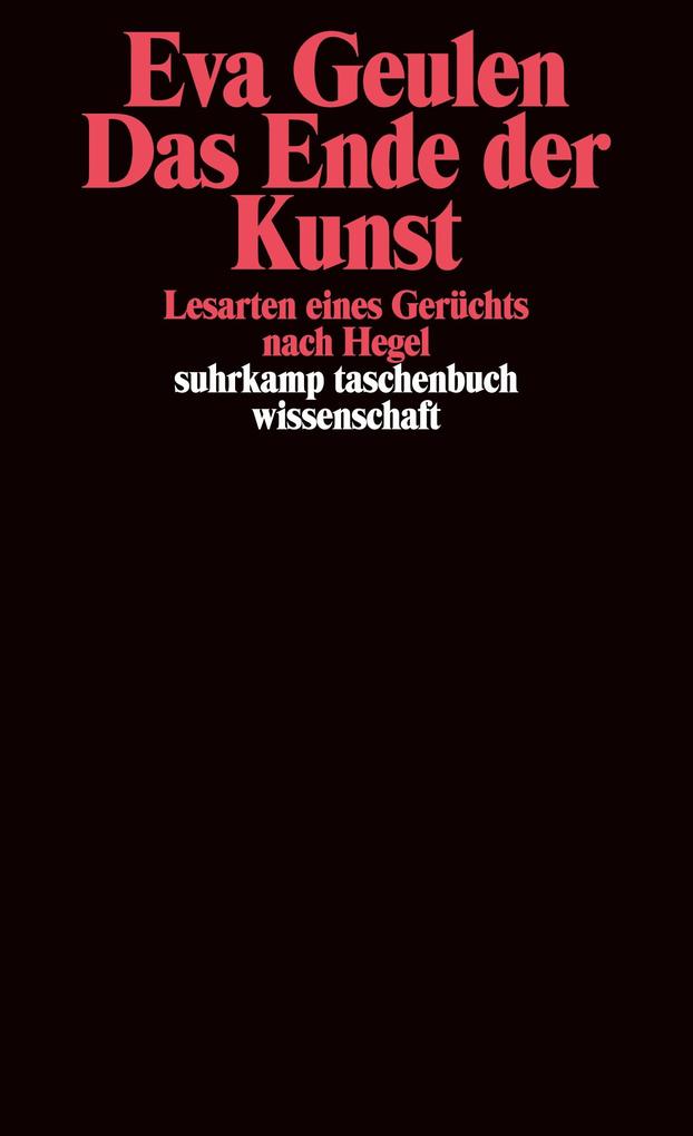 Das Ende der Kunst