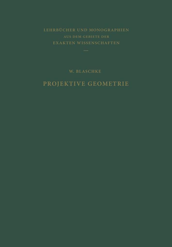 Projektive Geometrie