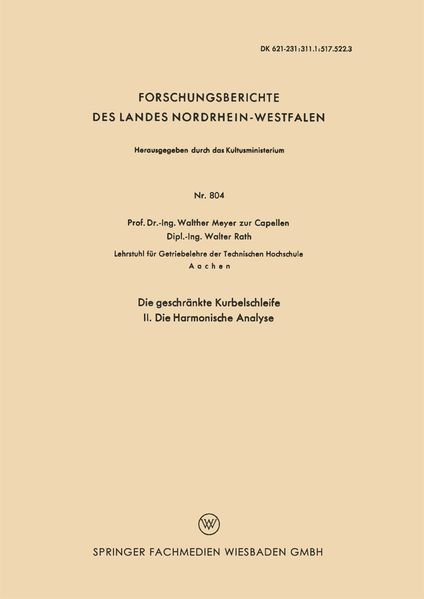 Die geschränkte Kurbelschleife