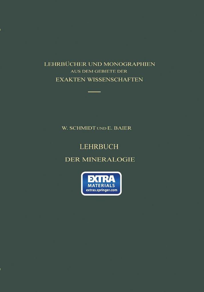 Lehrbuch der Mineralogie
