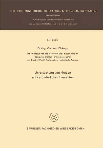 Untersuchung von Netzen mit veränderlichen Elementen