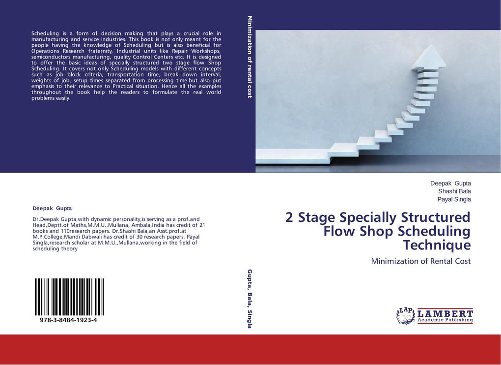 2 Stage Specially Structured Flow Shop Scheduling Technique