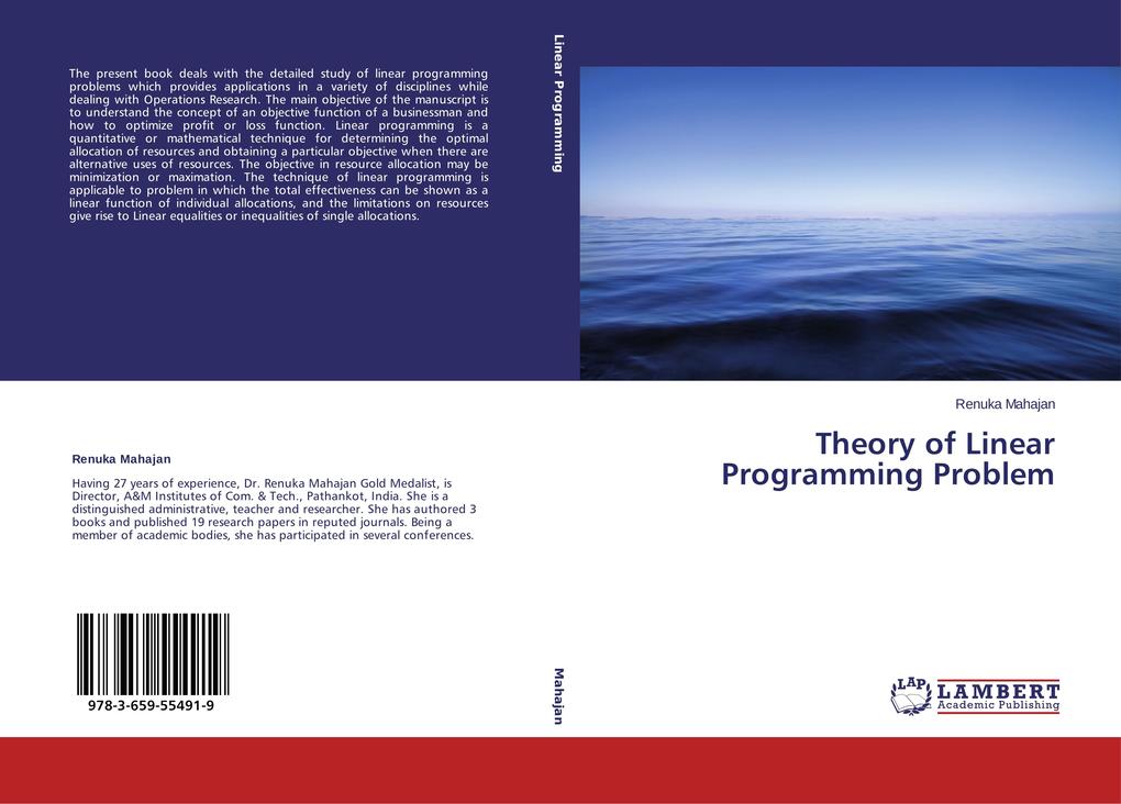 Theory of Linear Programming Problem