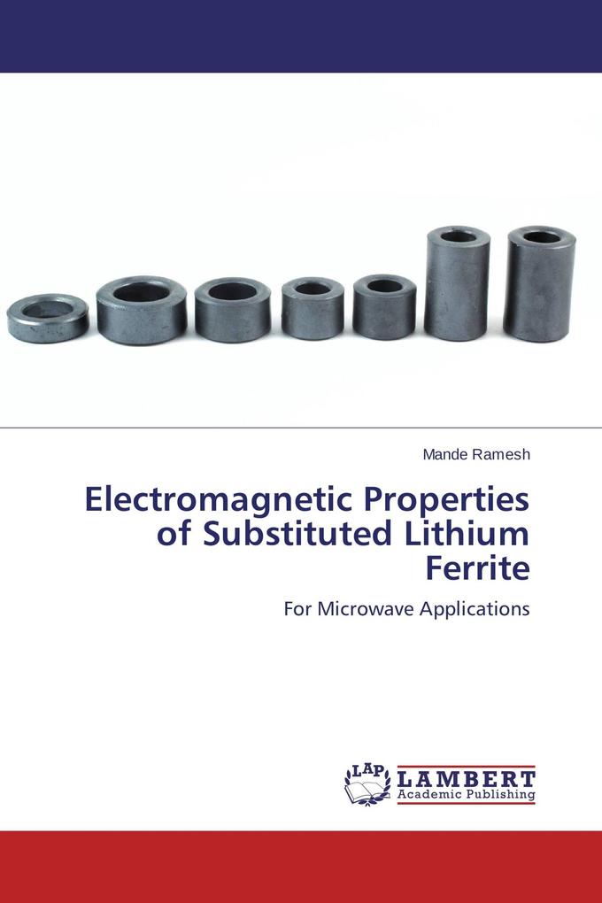 Electromagnetic Properties of Substituted Lithium Ferrite