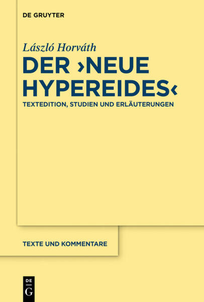 Der 'Neue Hypereides'