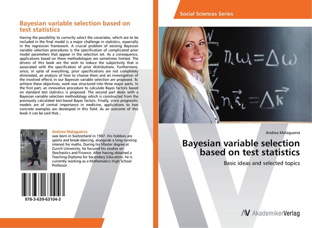 Bayesian variable selection based on test statistics