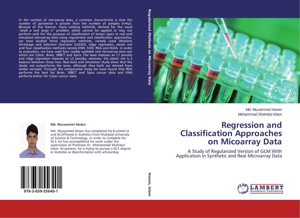 Regression and Classification Approaches on Micoarray Data
