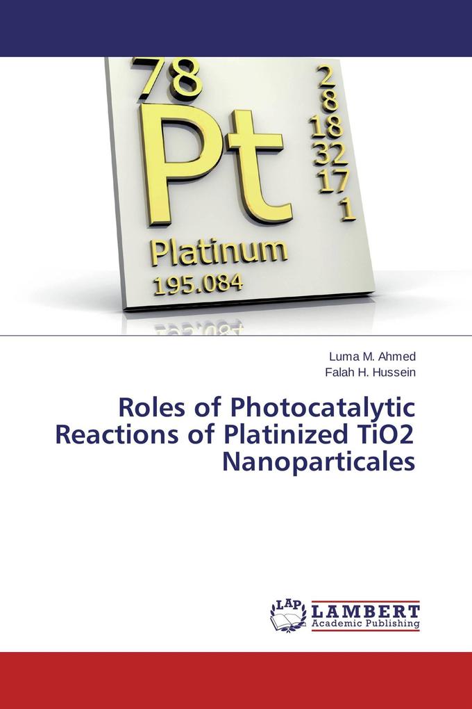 Roles of Photocatalytic Reactions of Platinized TiO2 Nanoparticales