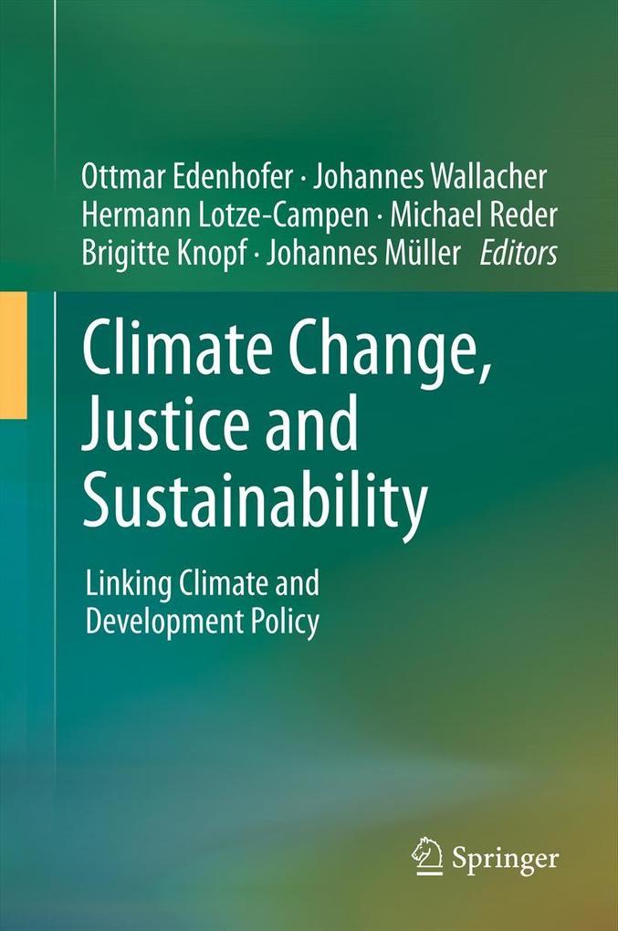 Climate Change Justice and Sustainability