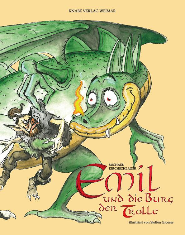 Knabe Emil Und Die Burg Der Trolle, Kinderbücher Von Michael Kirchschlager, Steffen Grosser - Bild 3