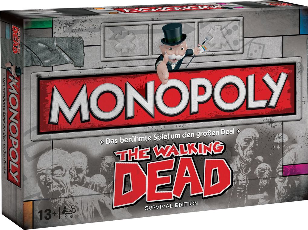 Image of Brettspiel Monopoly - The Walking Dead Survival Edition