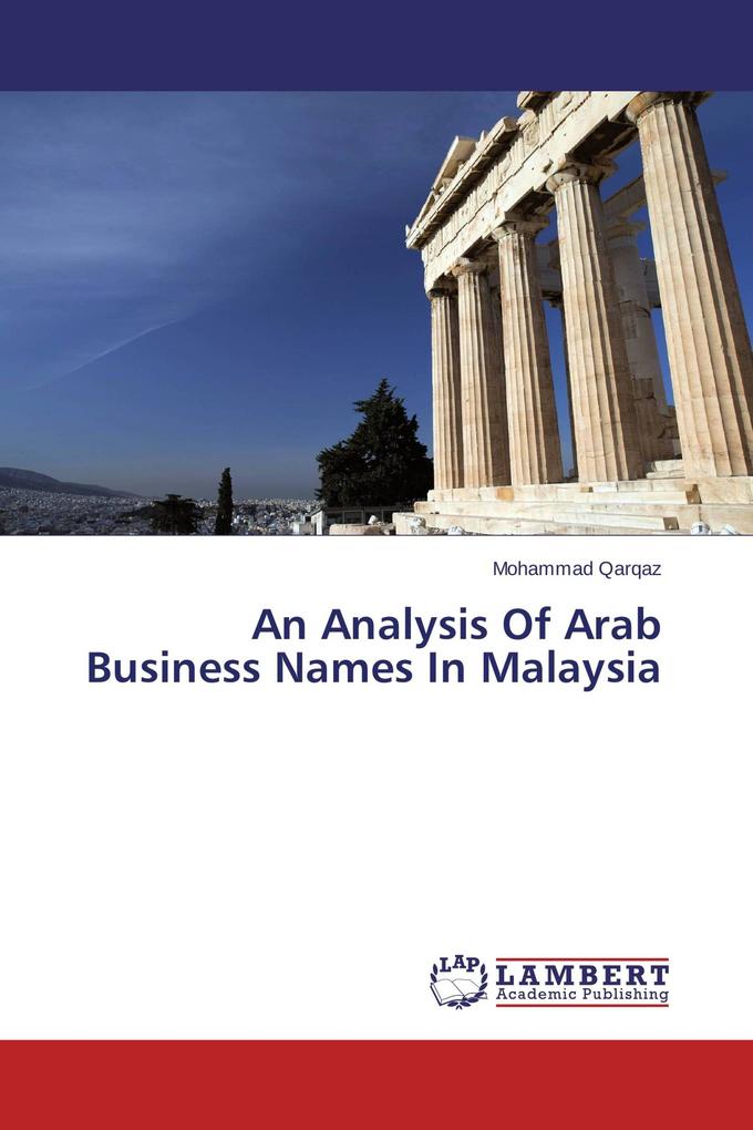 An Analysis Of Arab Business Names In Malaysia