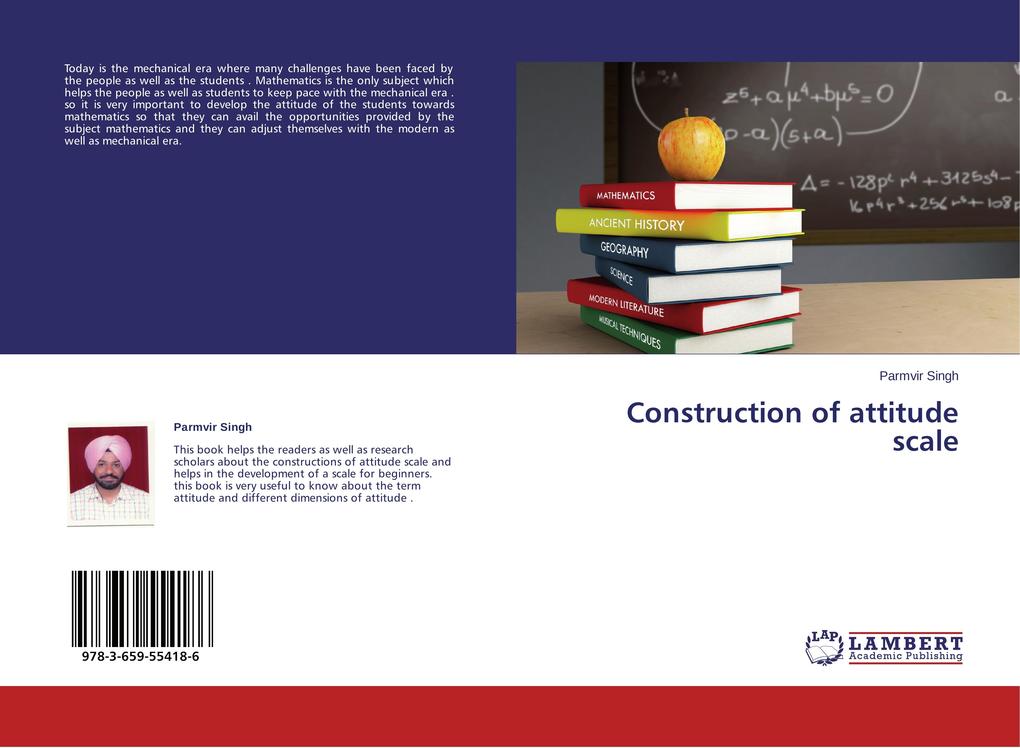 Construction of attitude scale