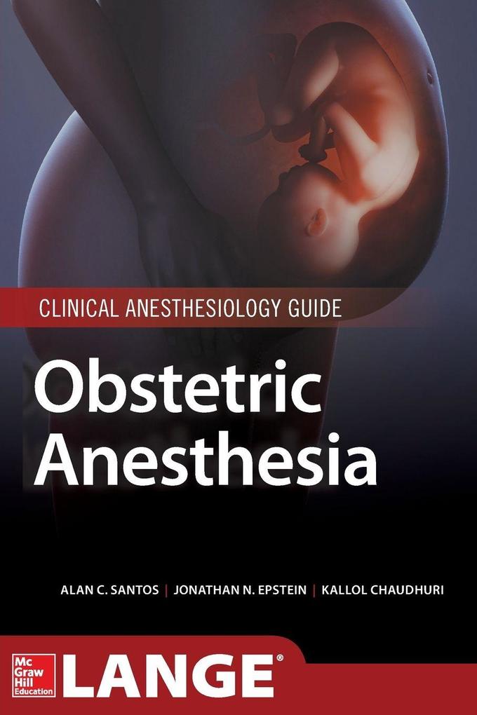 OBSTETRIC ANESTHESIA
