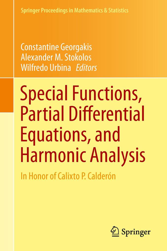 Special Functions Partial Differential Equations and Harmonic Analysis