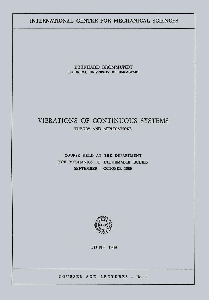 Vibrations of Continuous Systems