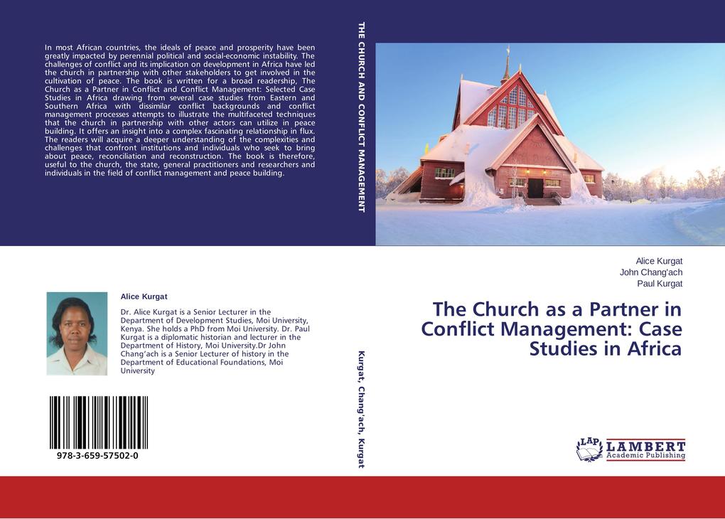 The Church as a Partner in Conflict Management: Case Studies in Africa - Paul Kurgat/ John Chang'ach