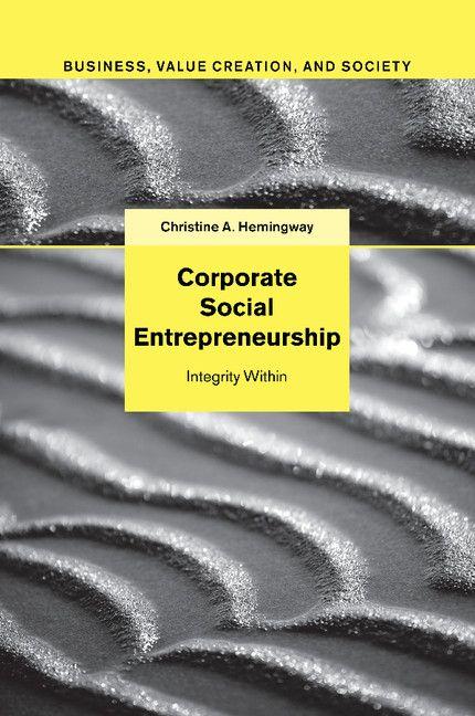 Corporate Social Entrepreneurship