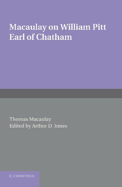 William Pitt Earl of Chatham