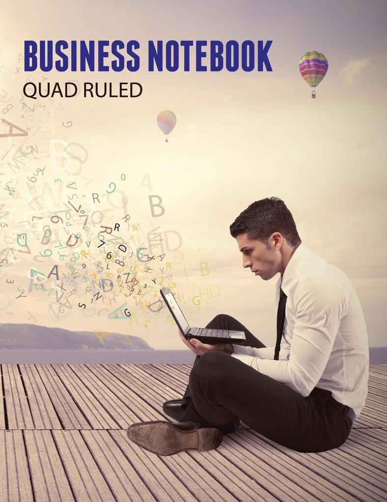 Business Notebook Quad Ruled