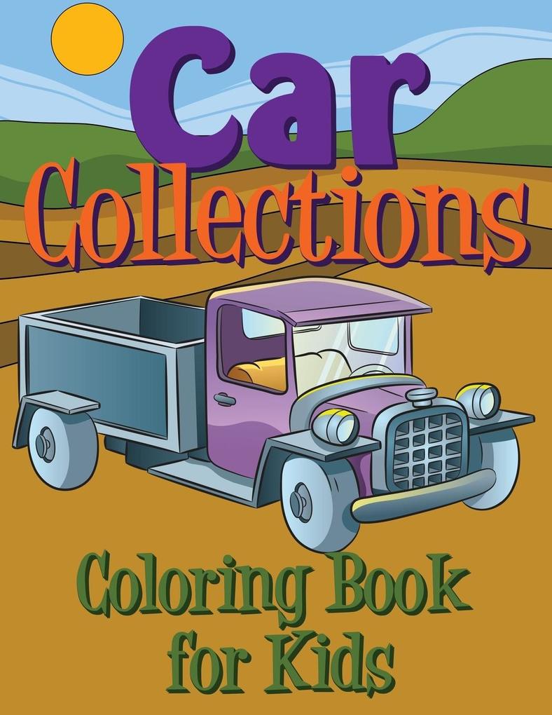 Car Collections Coloring Book for Kids
