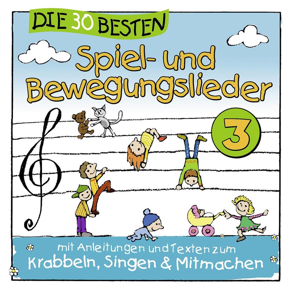 Image of CD Die 30 besten Spiel und Bewegungslieder 3 Hörbuch
