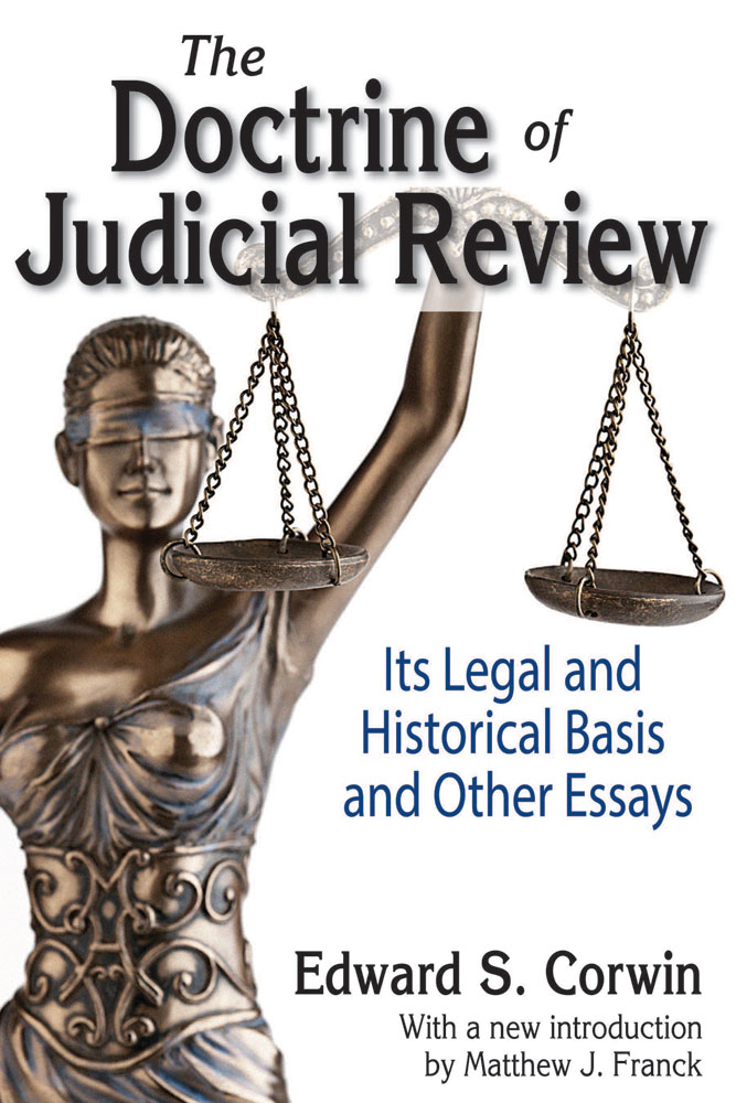 The Doctrine of Judicial Review als eBook Download von Edward S. Corwin - Edward S. Corwin