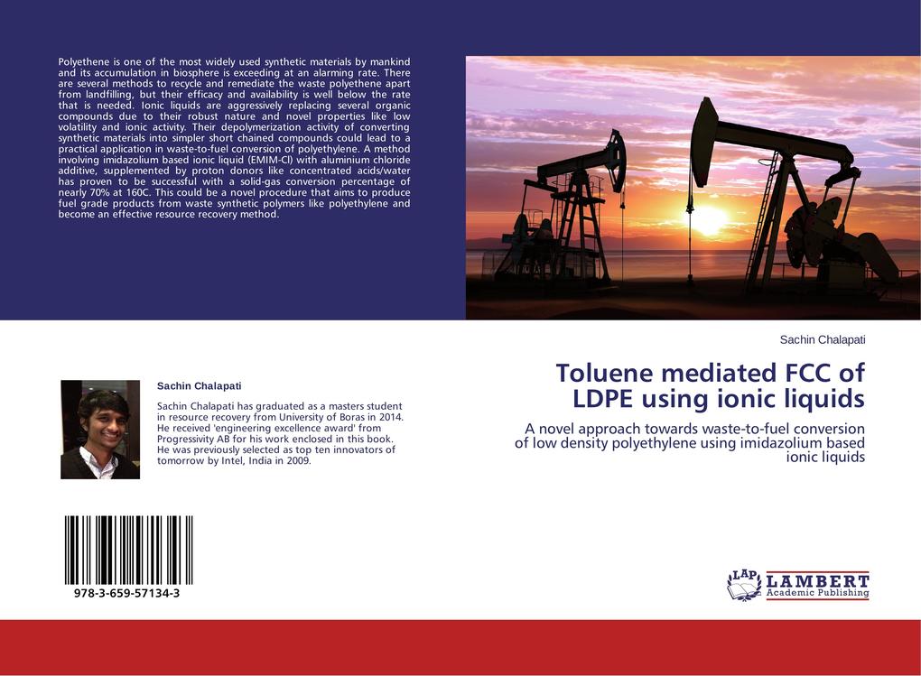 Toluene mediated FCC of LDPE using ionic liquids - Sachin Chalapati