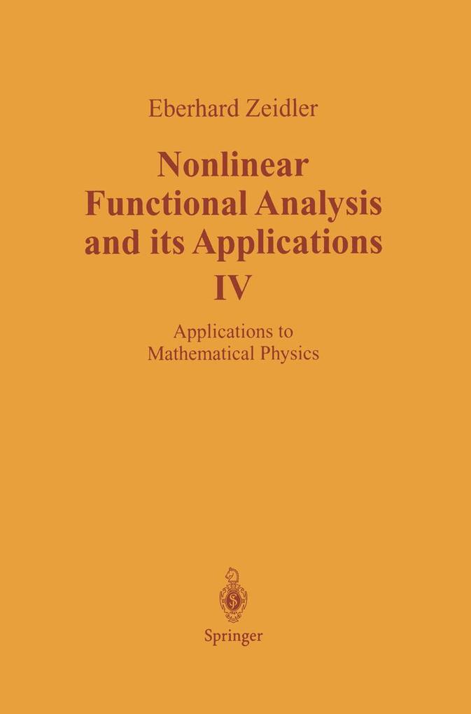 Nonlinear Functional Analysis and its Applications