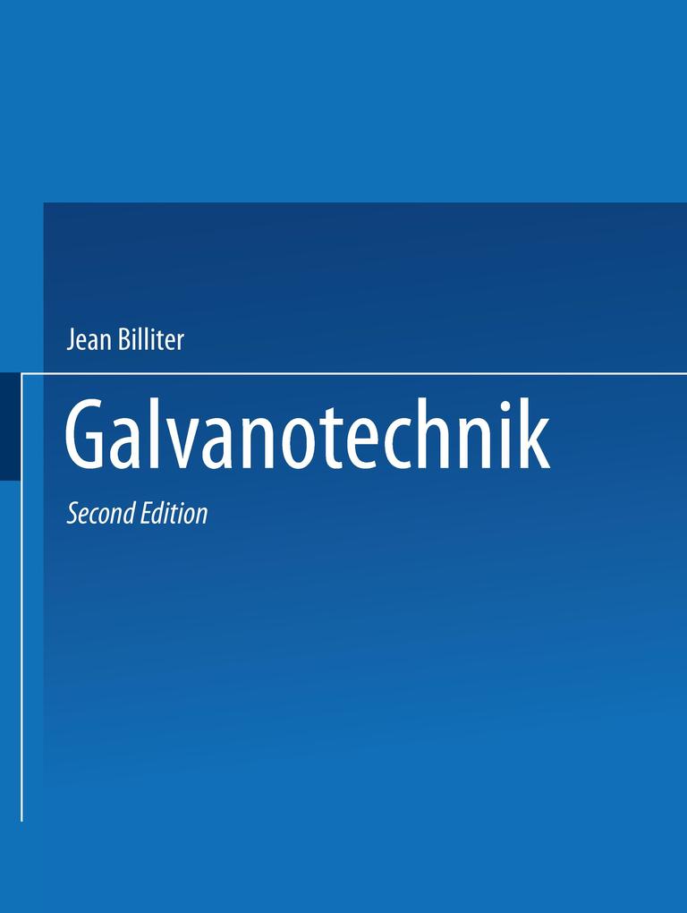 Galvanotechnik
